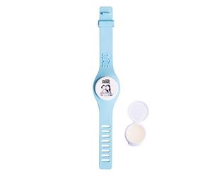 OUATE - Mon Baume Génial - Baume à Lèvres Hydratant et Protecteur pour Enfant - 4-11 Ans - Parfum Menthe à l'Eau - Texture Fondante - Made in France - 1 Montre avec Baume à Lèvres + 1 Recharge - 2x3 g