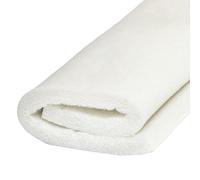 Ouatine épaisse beige 600 g/m² - 120 cm de large - épaisseur 3 cm - rembourrage tapisserie, doublure, isolation - fabriqué en France - vendu au mètre