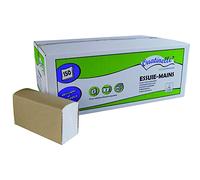 OUATINELLE 25 paquets de 150 feuilles essuie-mains 220x230 mm Pliage Z, 2 plis ECOLABEL