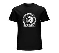 OUBAO Inspired by John Carpenter's The Thing Outpost 31 T-Shirt Black S