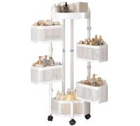 OUBBDVRT Étagère d'angle étagère de bibliothèque Support en métal Panier d'angle de Position Debout en Coin d'angle d'angle de Rack de Rangement de Rangement pour Le Salon Chambre à Coucher