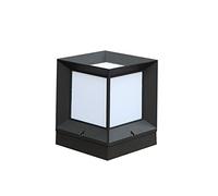 OUBBDVRT Extérieur Style européen carré Home Quartet extérieur Porte Pilier Lampe Murale étanche Villa Lampe Jardin Lampe Murale materne