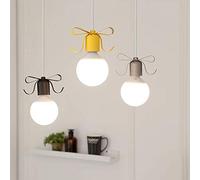 OUBBDVRT Fille Chambre Papillon de Fer Chandelier E27 Princesse Lite Lite Chandelier Décoration Enfants Chambre Couleur Metal Lampes Chambre Houmway Black, Couleur: Rose/Black/A