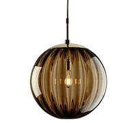 OUBBDVRT Lampe Suspendue en Verre sphérique créatif E14 Light Source Glass Chandelier Plafond Éclairage de Salon Salle d'étude Décoration Pendre Light Modern Simple Home Lighting (