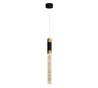 OUBBDVRT LED Moderne Mini Bubble Cylindre Long Tube de Suspension de Lampe Suspendue Light Lighting Lit