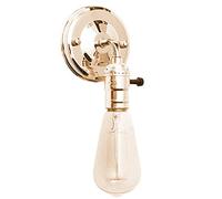 OUBBDVRT Raccords d'éclairage Mural de rétorce avec commutateur Rotatif, E27 Socket Metal Small Sconce - Loft Coffee Bar Corridor Corridor Industrial Vintage Lamp Lightture