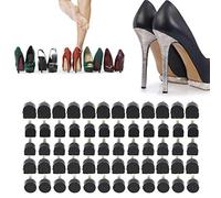 Oubit Conseils de Talon - Conseils de réparation de Chaussures à Talons Hauts Noirs de 60 pièces
