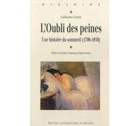 OUBLI DES PEINES