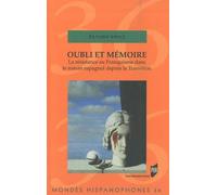 Oubli et memoire