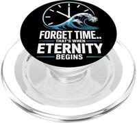 Oublie Le Temps. Vis l’éternité. PopSockets PopGrip pour MagSafe