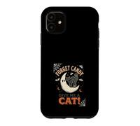 Oublie Les Bonbons, Donne-Moi Un Chat, Lune, fantôme, Halloween Coque pour iPhone 11