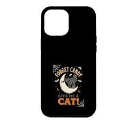 Oublie Les Bonbons, Donne-Moi Un Chat, Lune, fantôme, Halloween Coque pour iPhone 12 Pro Max