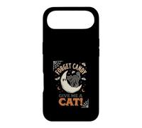 Oublie Les Bonbons, Donne-Moi Un Chat, Lune, fantôme, Halloween Coque pour iPhone Air