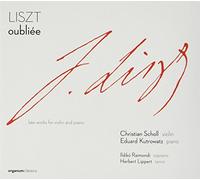 F. LISZT – Oubliee, Late Worls For V – CD