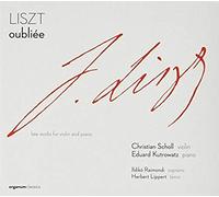F. LISZT Oubliee, Late Worls For V (CD)