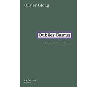 Oublier Camus
