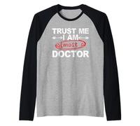 Oubliez d'être Une Princesse, Je Veux être médecin Manche Raglan