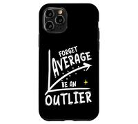 Oubliez la Moyenne être Une Valeur aberrante Graphique de données statistiques mathématiques Coque pour iPhone 11 Pro