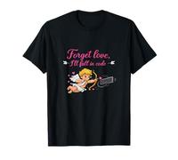 Oubliez l'amour Je Vais Tomber dans Le Code IT redémarrez Cupidon T-Shirt