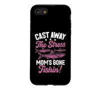 Oubliez Le Stress : Maman est Partie à la pêche ! Maman pêcheuse Coque pour iPhone SE (2020) / 7/8