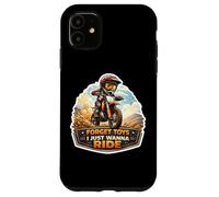 Oubliez Les Jouets I Just Wanna Ride Dirt Bike Rider pour garçons Coque pour iPhone 11