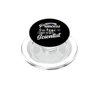 Oubliez Princesse, Je Veux Devenir Scientifique Physics Girls PopSockets PopGrip pour MagSafe