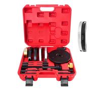 OUBUBY Lot de 19 extracteurs de roulement de roue de 82 mm - Avec coffret de rangement universel - Kit de démontage pour voiture, voiture, camion