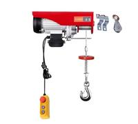 OUBUBY Treuil électrique de 400 kg à 800 kg de hauteur de levage 10 m treuil moteur 1450 W moteur en cuivre palan à bouteille 10 m/min vitesse de levage avec télécommande sans fil (800 kg)