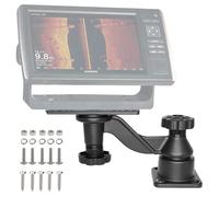 OUBULU Support de détecteur de poissons avec bras oscillant robuste pour sondeurs et traceurs de cartes électroniques marines avec écrans de 5" à 12", compatible avec Garmin Lowrance et plus encore