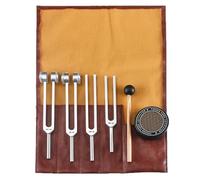 OUCEY Chakra Healing Tuning Fork Set for Sound Therapy, Yoga, Meditation