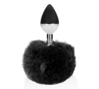Ouch! Anal Plug Métallique Avec Queue Noir