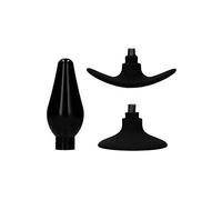 Ouch By Shots Remplaçable Plug Anal Set Large OU354BLK