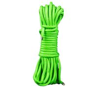 Ouch! - corde de bondage phosphorescente (5 m, verte)