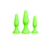 Ouch! Glow in the Dark Set De Plugs Anaux