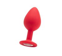Ouch Gode Anal en Silicone Large Diamond Rouge