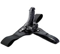 Gode Ceinture Réaliste Cuir 18 cm