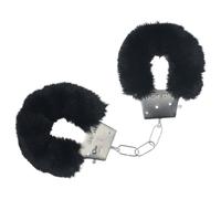 Ouch! - menottes en peluche - noir