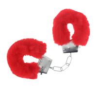 Ouch! - menottes en peluche (rouges)