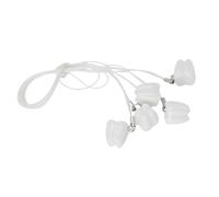 OUCRIY Lot de 50 boîtes de rangement pour dents de lait, collier dent, petite boîte, organisateur pour paillettes de boîte d'art avec couleur et forme exquises pour la maison, les voyages, les voyages