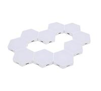 OUCRIY Panneau lumineux hexagonal RVB WiFi pour jeux vidéo, 16 millions de couleurs, télécommande par application pour Magic Home Pro, plongez dans les délices sensoriels