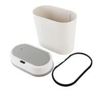 OUCRIY Poubelle intelligente de 12 litres, capteur de mouvement, induction automatique, poubelle pour chambre à coucher, salle de bain, cuisine