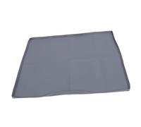 OUCRIY Sèche-linge - Tapis supérieur en silicone - 50 x 60 cm - Ne glisse pas - Protection pour la buanderie, utilisation polyvalente, dessous sûr, facile à utiliser, gris