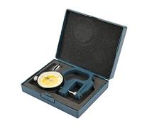 OUCRIY Tter Mic TER Mic TER Cuir 15 x 12 x 5 Aiguilles Haute Précision Aiguilles Épais Outil de Mesure 0-10 mm
