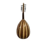 Oud d'Étudiant Débutant Éducatif Instrument de Musique Traditionnel Turc Facile à Apprendre Bois Massif Accessoires Inclus - Taille Unique