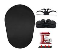 Oudizz Tapis coulissants pour appareils de cuisine pour batteur sur socle KitchenAid organisateur - Tapis coulissants compatibles avec le batteur sur socle à tête inclinable 5-6 Qt