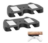OUDQFCJ 2 Pcs Support de Manette sous Le Bureau pour P S 5 Horizontal Support de Table pour PS Game Manette Under Desk Mount Holder pour PS 4/PS 5 Manette Accessoires