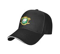 Oudrspo Blason de la Côte D'Ivoire Chapeau pour Hommes Femmes Casquette, Casquettes de Baseball Casual Sandwich, Libre d'Ajuster La Taille de la Casquette