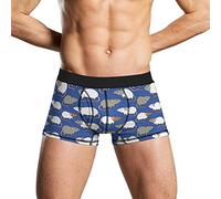 Oudrspo Boxer en Forme de Cochon d'Inde pour Homme, sous-vêtement Respirant à séchage Rapide, avec Ceinture élastique, Pantalon