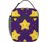 Oudrspo Cartoon Star Lunch Box Réutilisable Isolé Lunch Bag Dames Hommes Lunch Box Convient pour Camping Office School