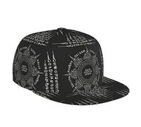 Oudrspo Casquette de Baseball à Bord Plat et réglable, Chapeau de Camionneur - Symbole sacré Muay Thai
